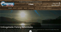 Desktop Screenshot of prestigesportfishing.com